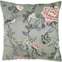 Eleanora Embroidered Cushion - Multicolour
