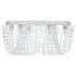 Elegance Crystal 6 Light Ceiling Fitting - Silver