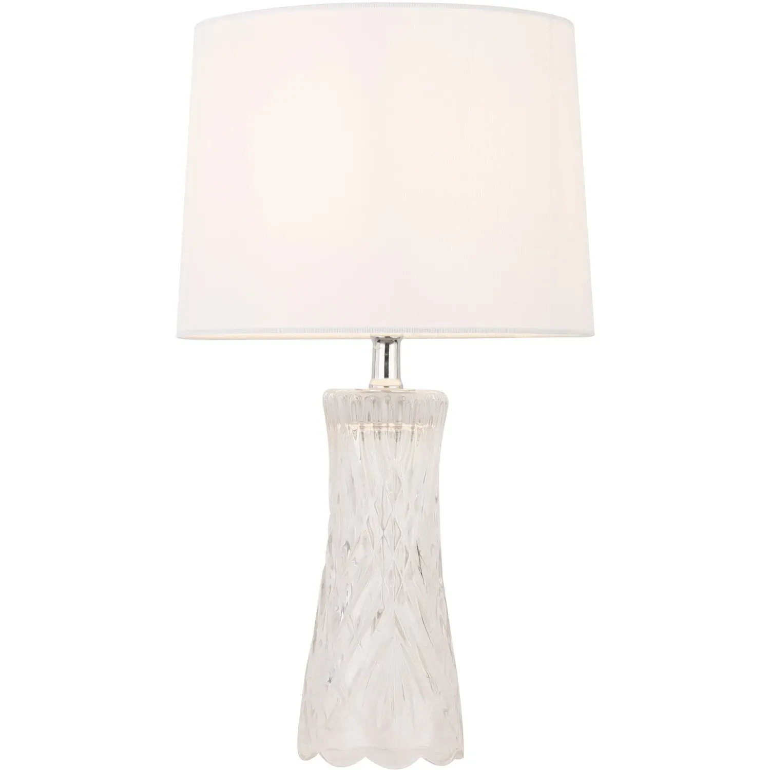 Elise Table Lamp - White