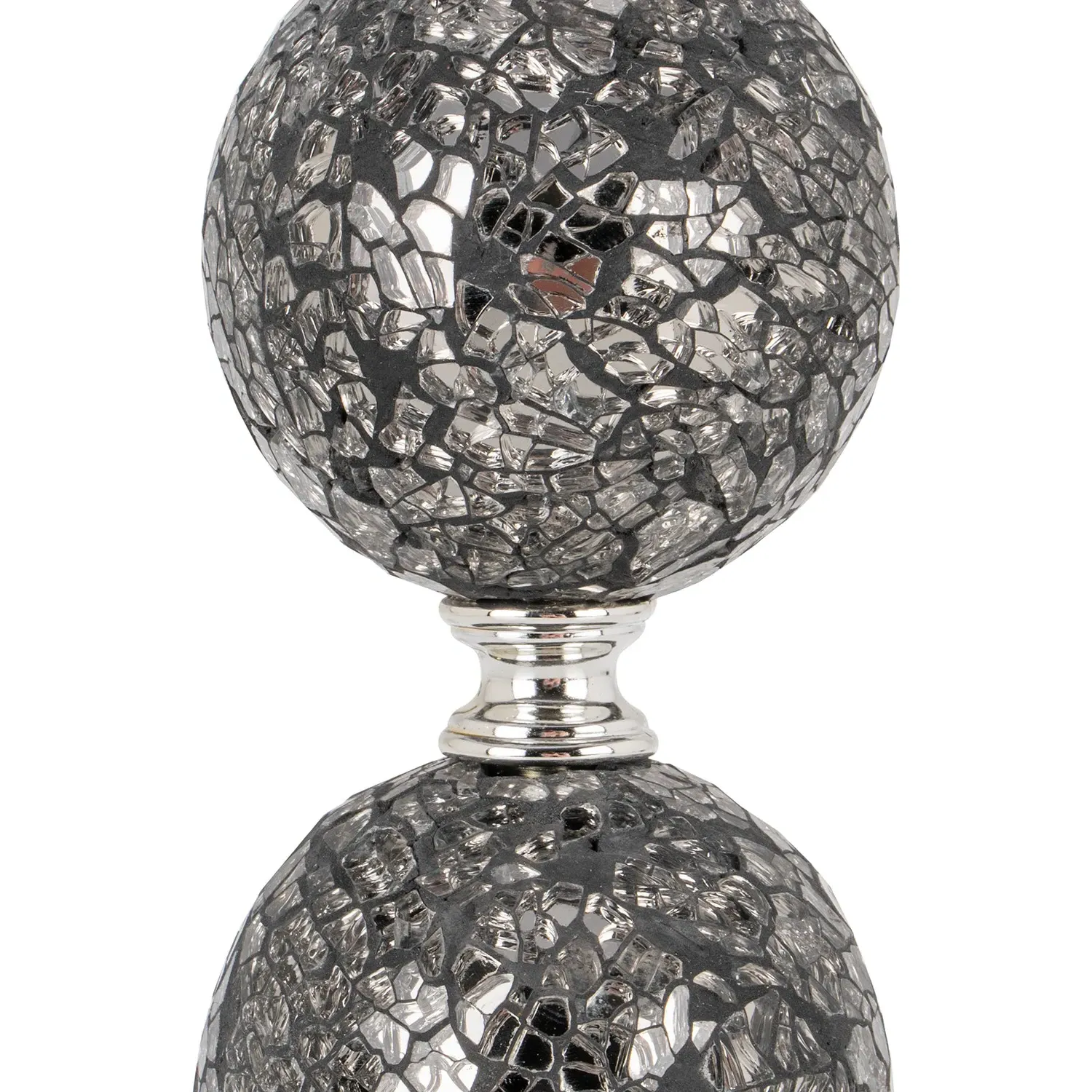 Ella Mosaic Table Lamp - Grey