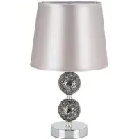 Ella Mosaic Table Lamp - Grey