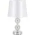 Ella Mosaic Table Lamp - White
