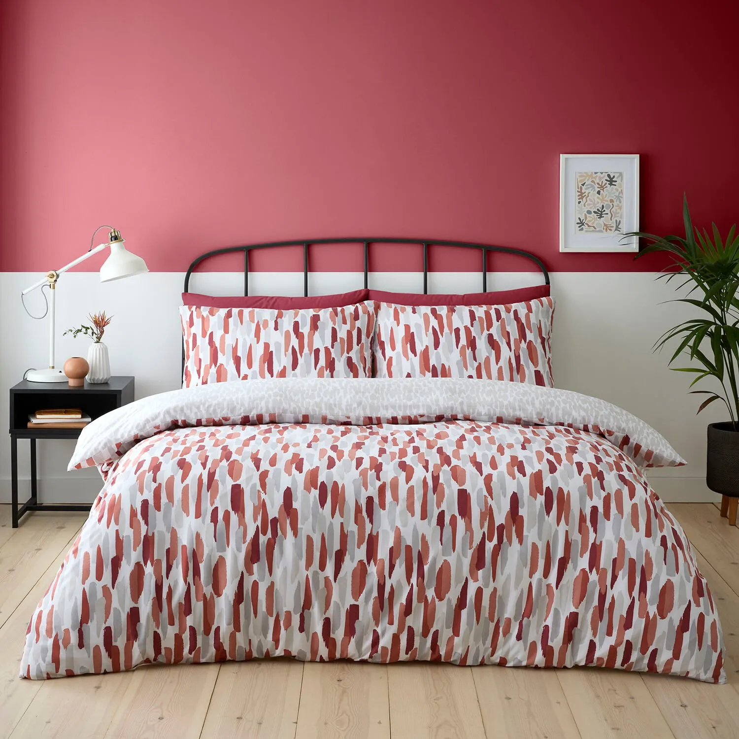 Ellison Single Duvet Set - Rust image