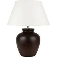 Elmsley Table Lamp - Brown