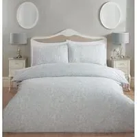 Elodie Paisley Double Duvet Cover Set - Blue