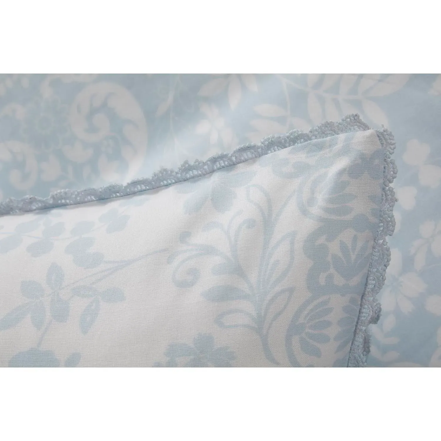 Elodie Paisley Superking Duvet Cover Set - Blue