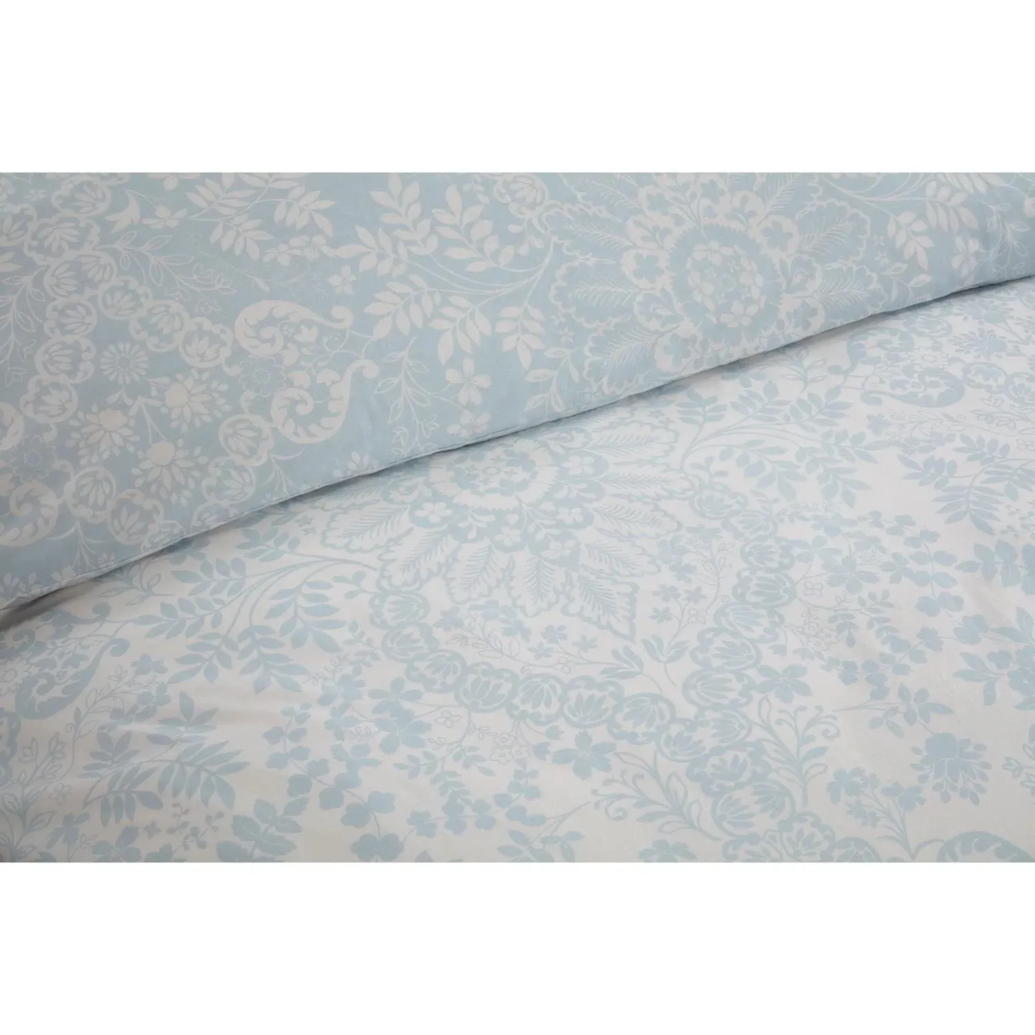 Elodie Paisley Superking Duvet Cover Set - Blue