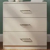 Eloise 3 Drawer Chest of Drawers - Cashmere