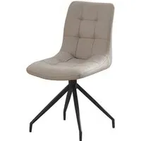 Elora Pair Dining Chairs - Cream