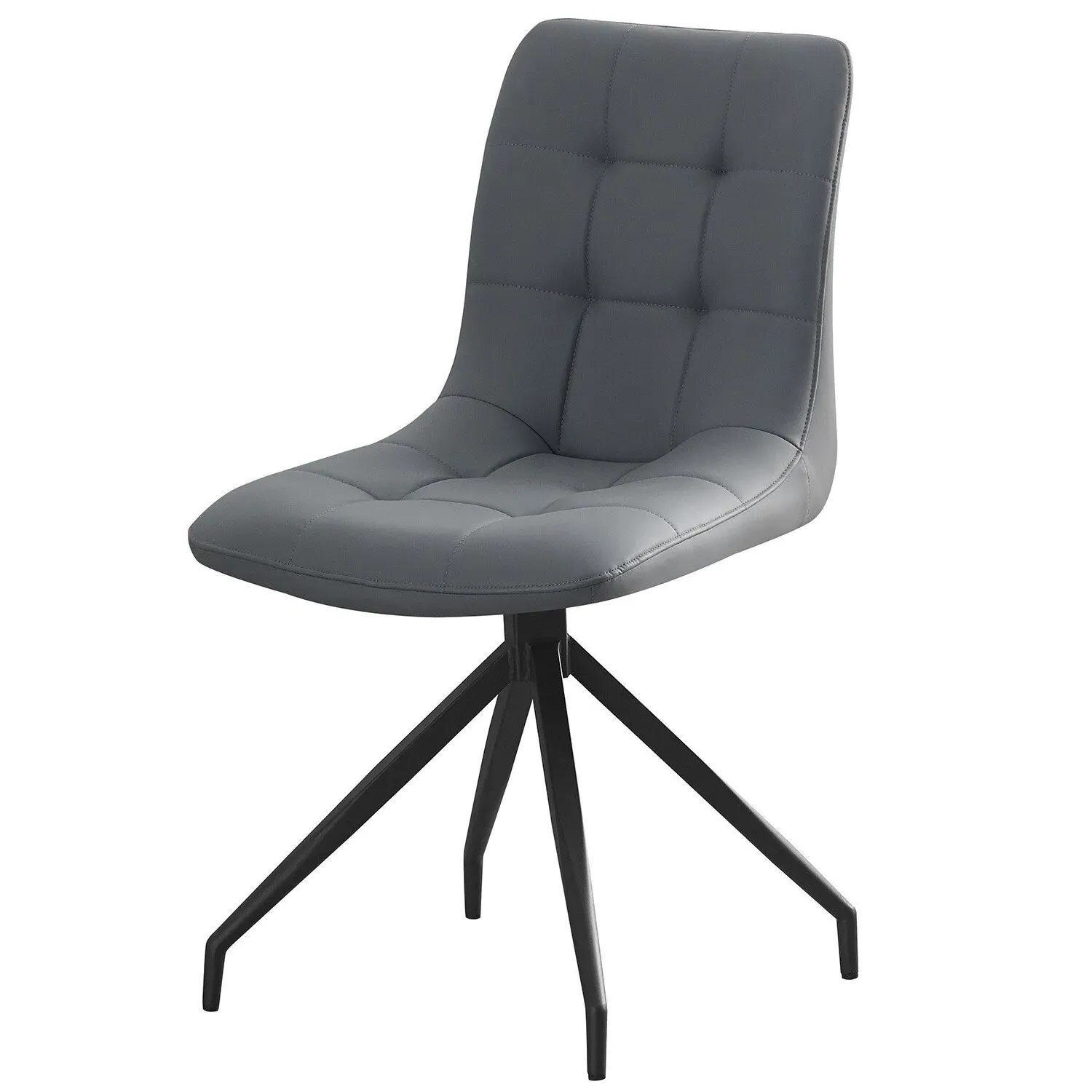 Elora Pair Dining Chairs - Grey