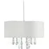 Elspeth Jewel Droplet Shade - White