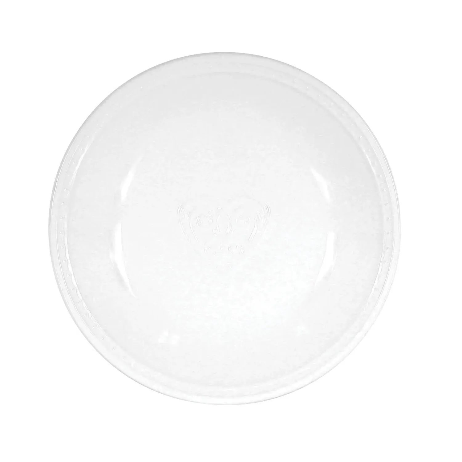 Embossed Heart 7.5" Side Plate - White image