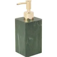 Emerald Marble Effect Soap Dispenser - Emerald, Marble