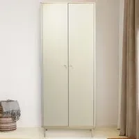 Emilia 2 Door Wardrobe - Cream