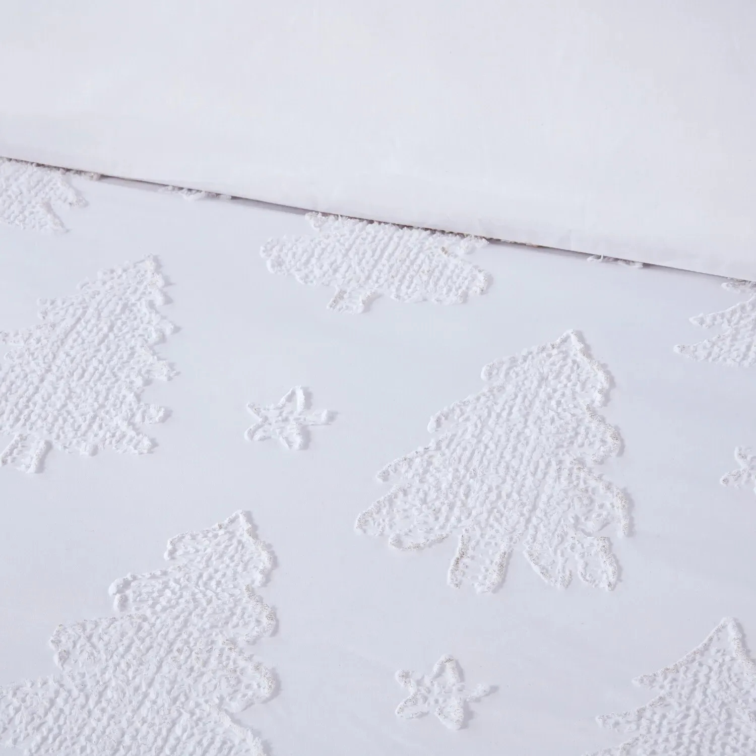 Enchanted Trees Double Duvet Set - White