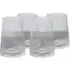 Enya Ribbed Tumblers 4 Pack - Clear