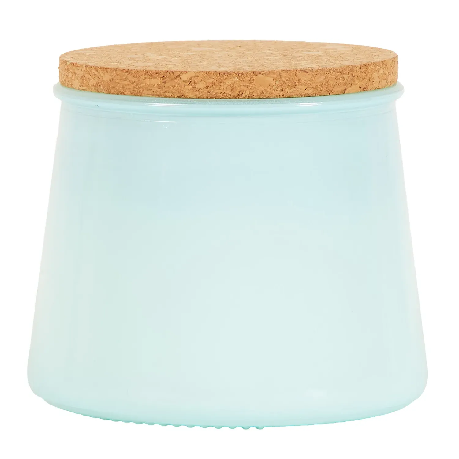Eucalyptus and Sage Cork Candle - Blue
