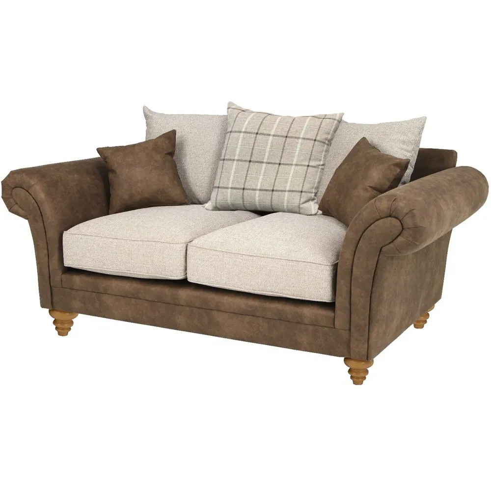 Eve 2-Seater Sofa - Brown