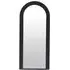 Evie Ridged Arch Lean Mirror - Black