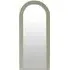 Evie Ridged Arch Lean Mirror - Sage