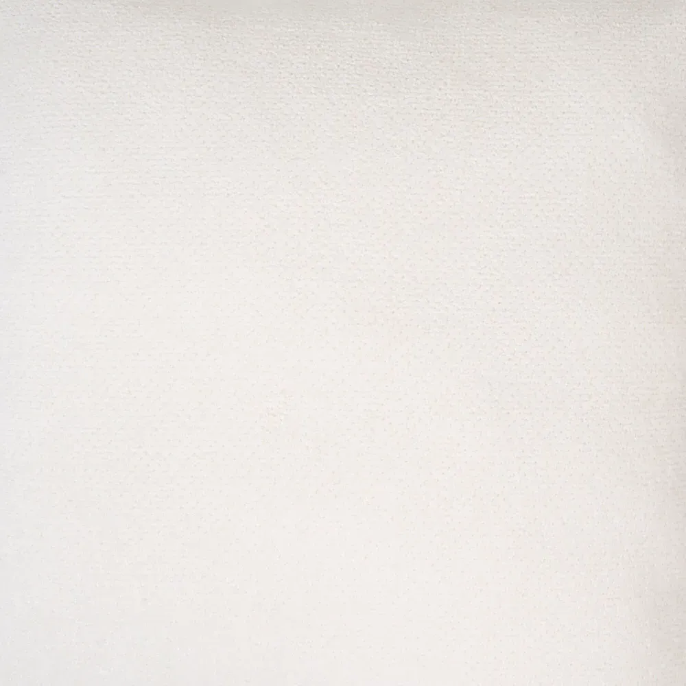 Evie Scalloped Edge Cushion - White