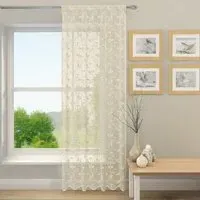 Evie Single Panel Curtain - Champagne