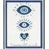 Evil Eye Life Motto Framed Art - Multicolour