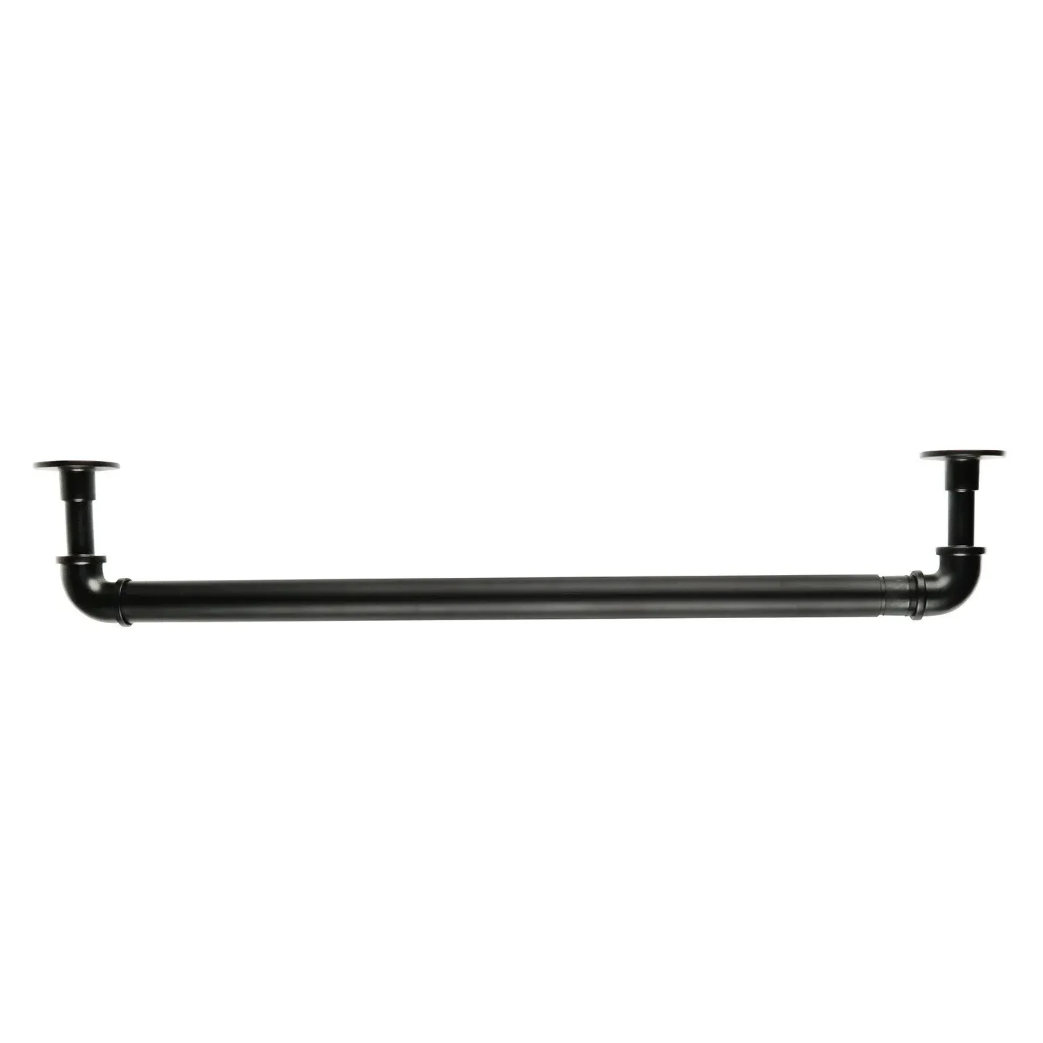 Extendable Curtain Pole - Matt Black