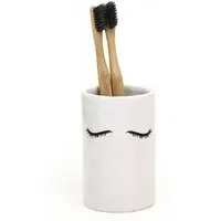 Eyelash Tumbler - White