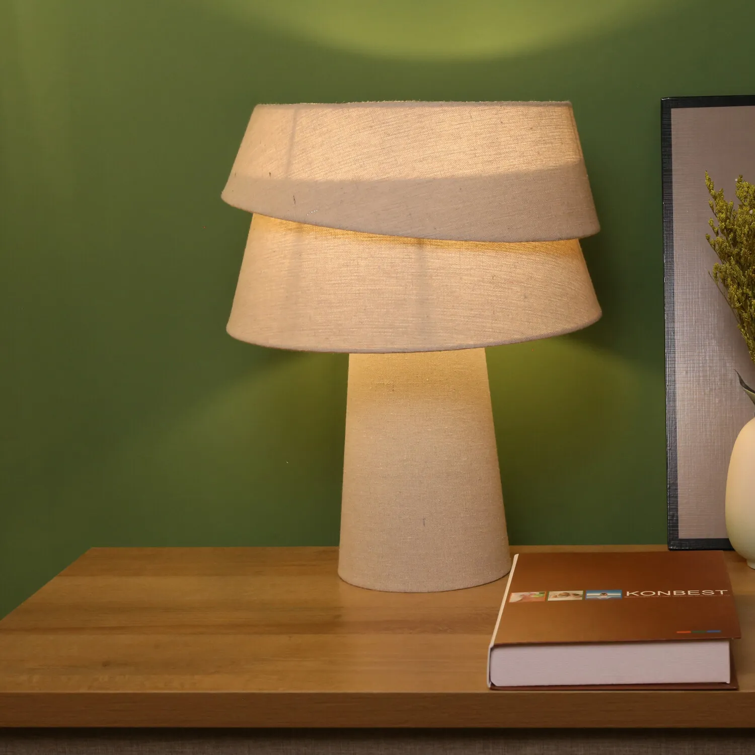 Ezekiel Table Lamp - Natural, Fabric