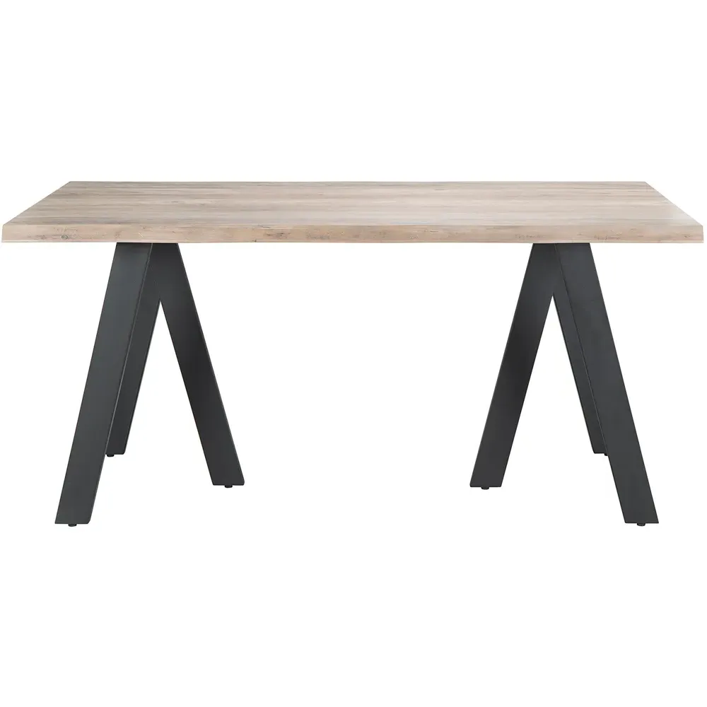 Ezra 6-Seater Dining Table - Grey