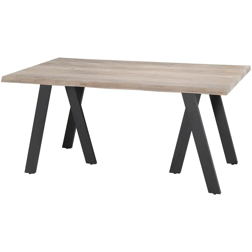 Ezra 6-Seater Dining Table - Grey