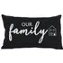 Family Cushion - Black