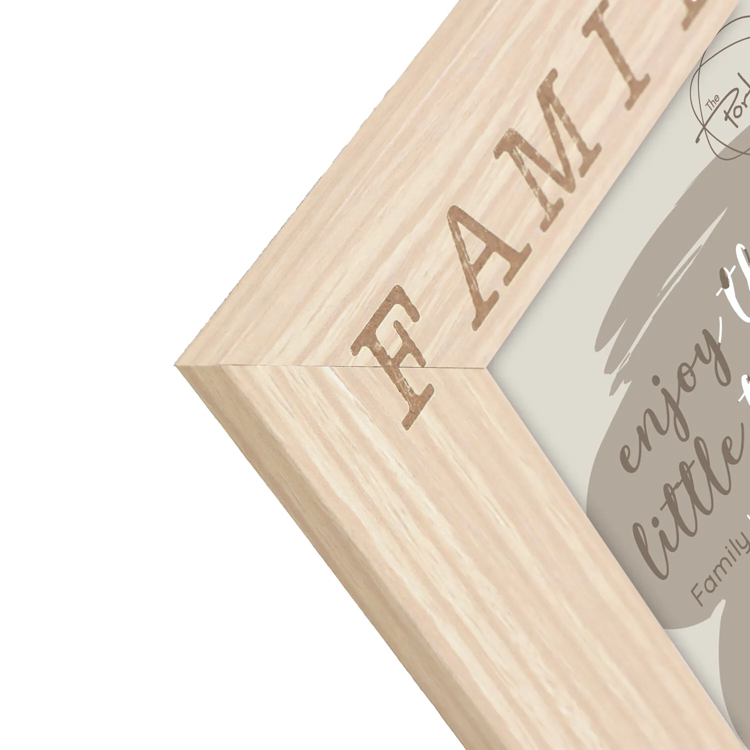 Family Is Everything Engraved Frame - Brown