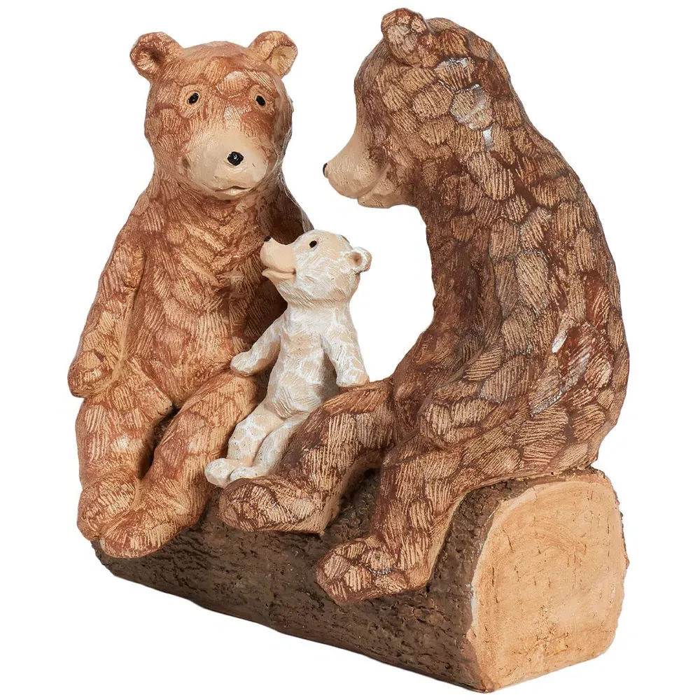 Family of Bears Ornament - Brown