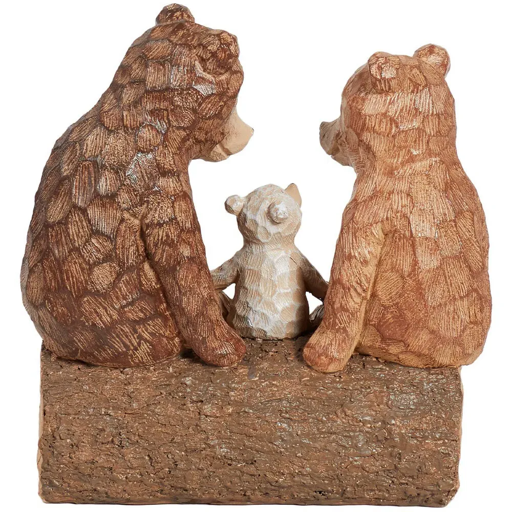Family of Bears Ornament - Brown