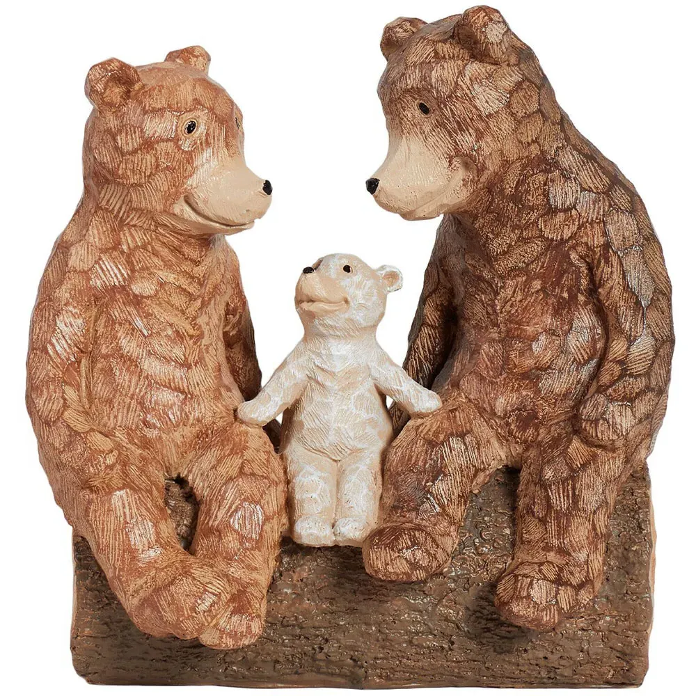 Family of Bears Ornament - Brown