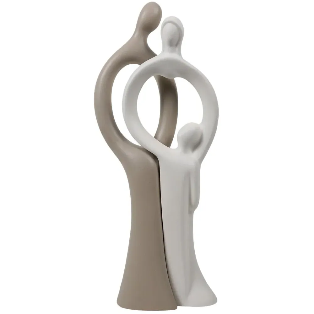 Family Ornament - Natural, Ceramic