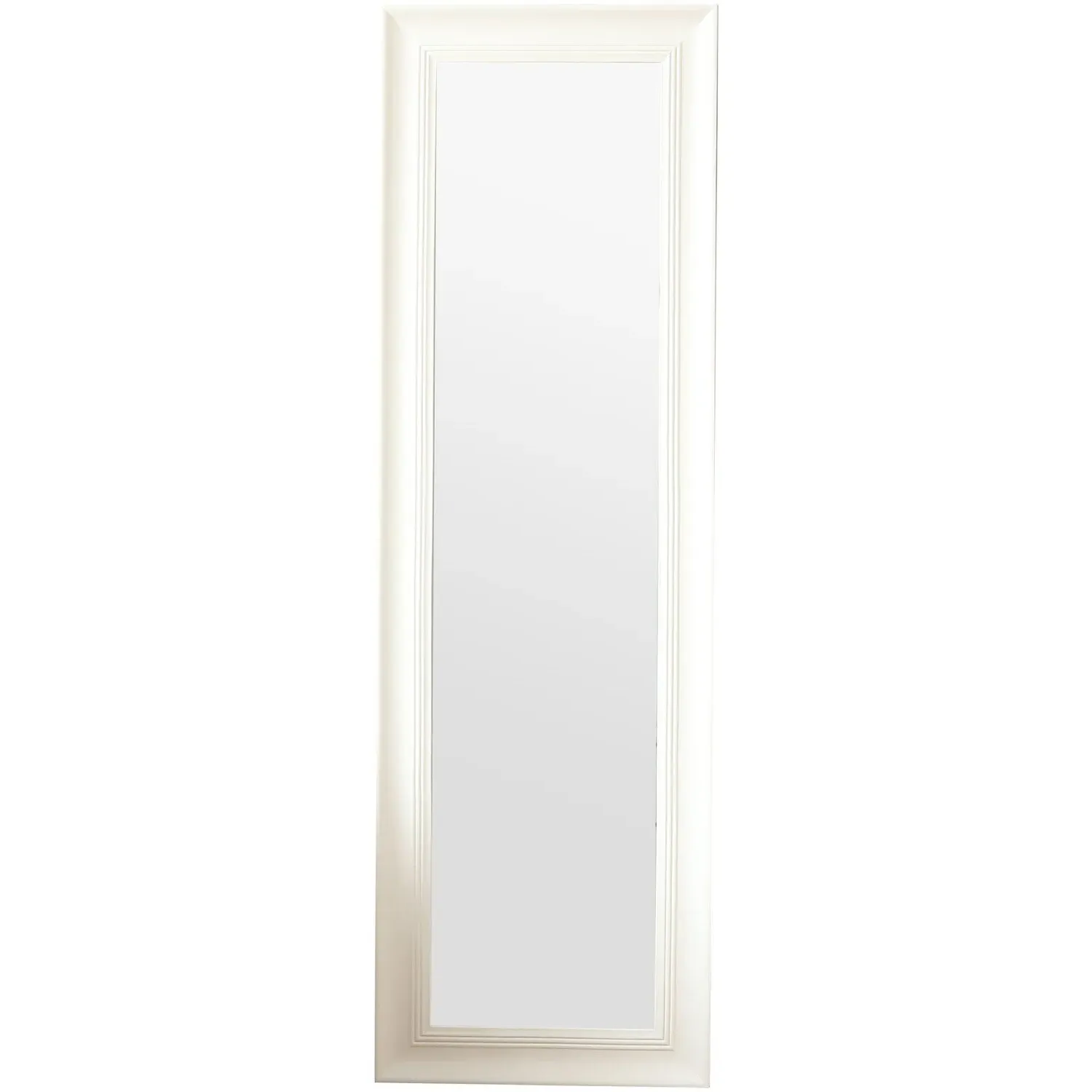 Faringdon 131cm Framed Mirror - White image