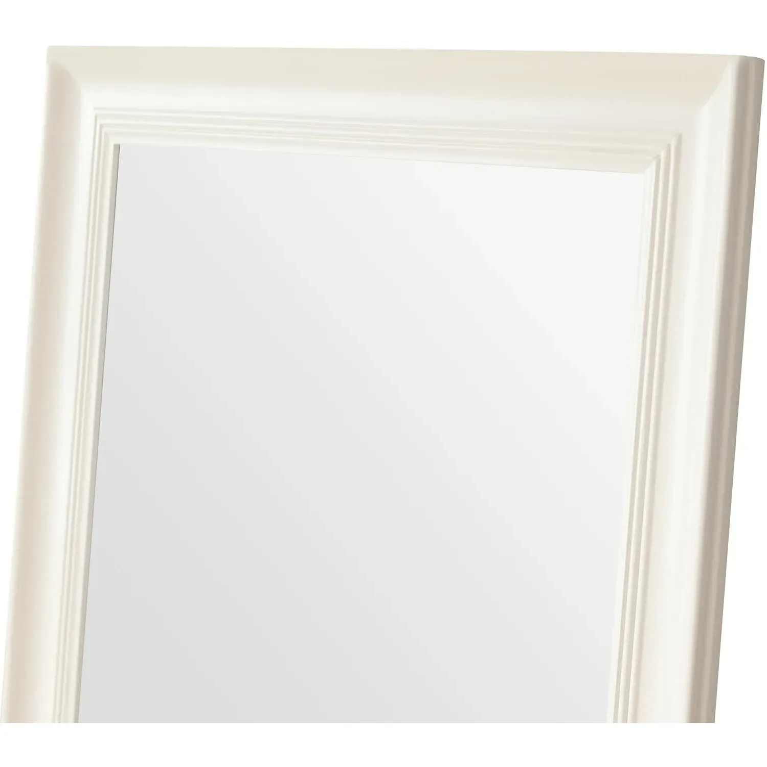 Faringdon 90cm Framed Mirror - White