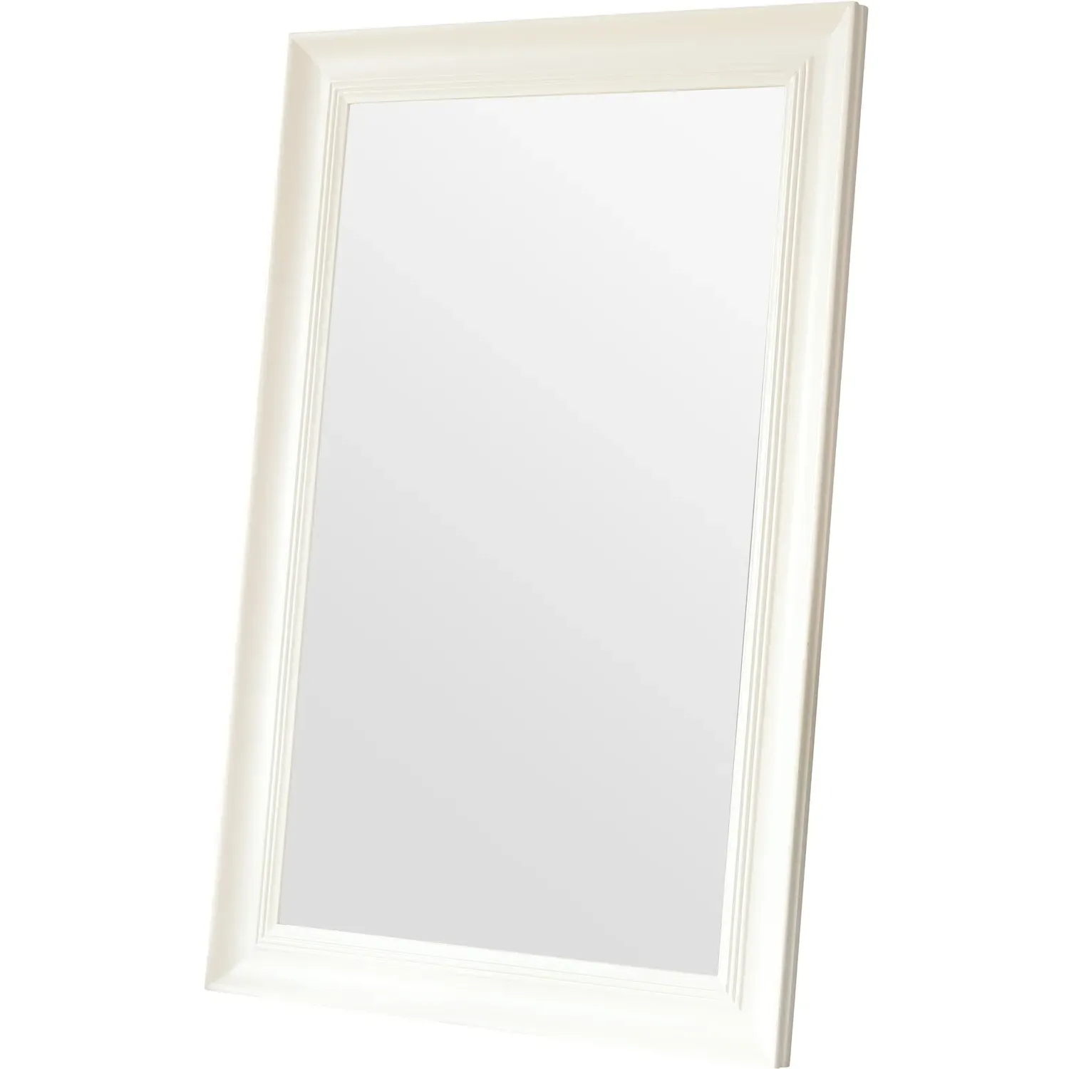 Faringdon 90cm Framed Mirror - White