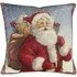 Father Christmas Tapestry Cushion