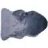 Faux Fox Fur Rug 90x60cm - Arctic Grey