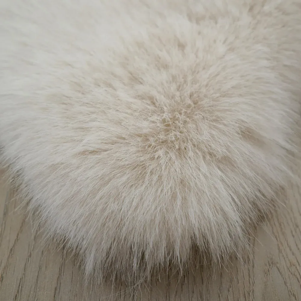Faux Fox Fur Rug - Cloud