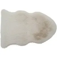 Faux Fox Fur Rug - Cloud