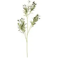 Faux Olive Branch - Green