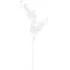 Faux Silk Eucalyptus Stem - White
