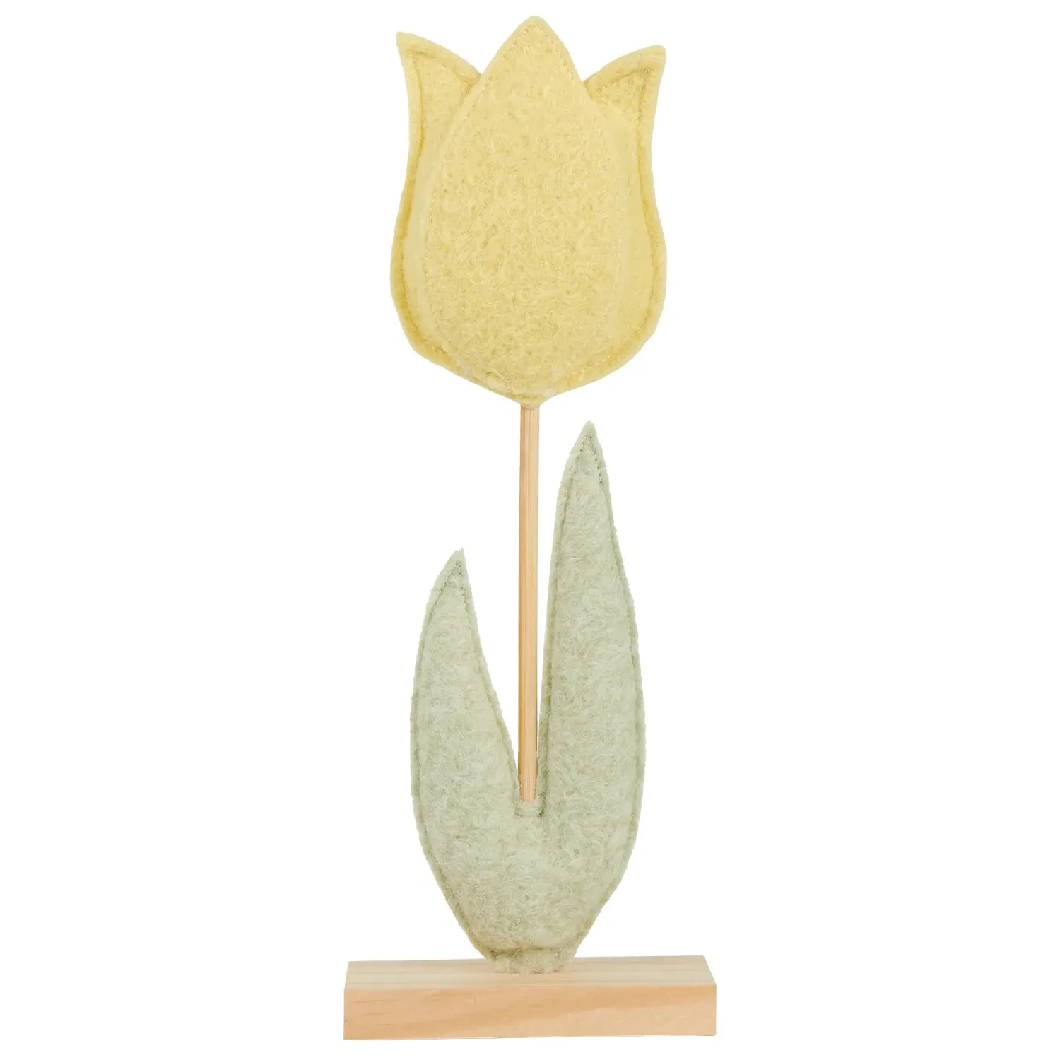 Felt Tulip Decoration - Assorted Colors image
