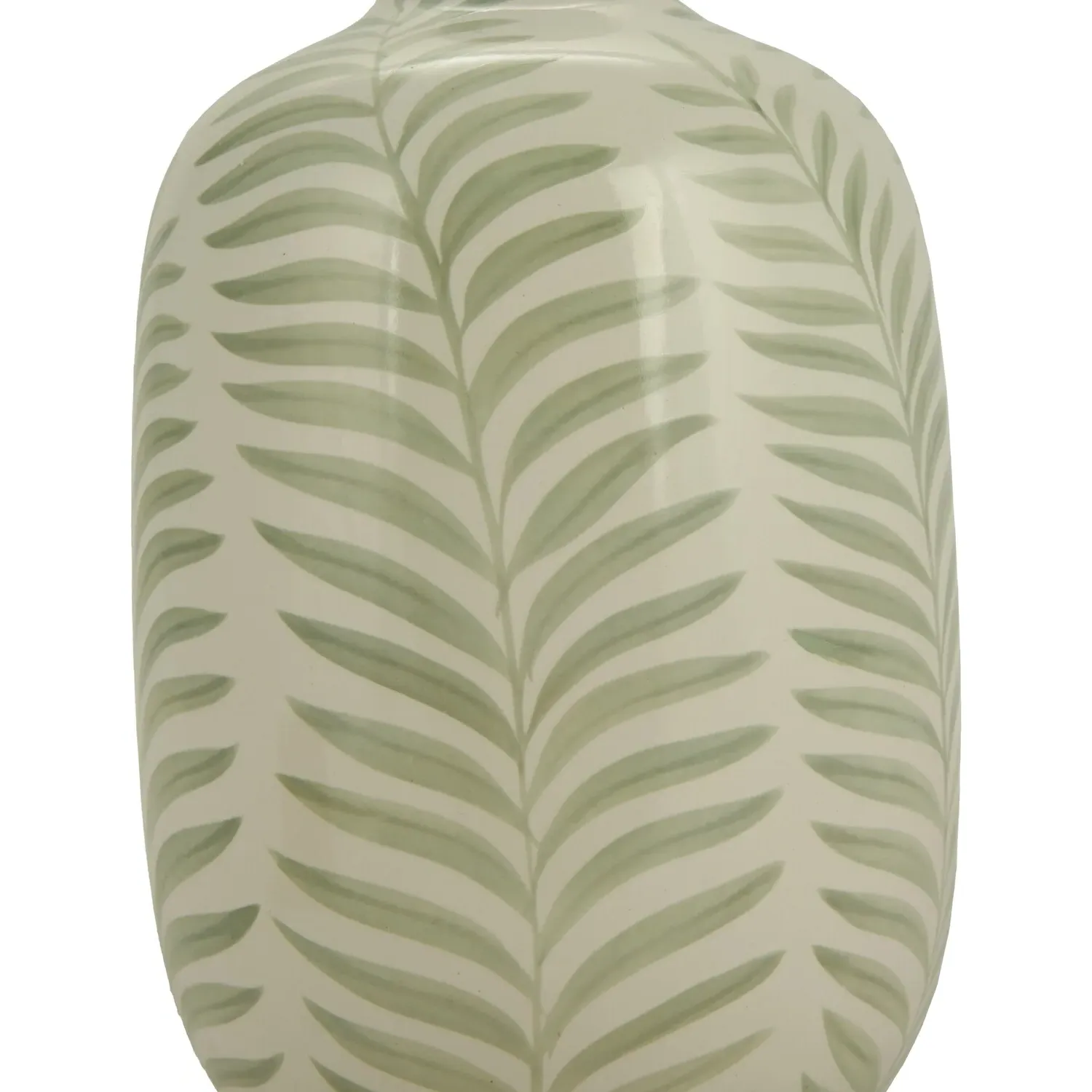Fern Vase - Green, Ceramic