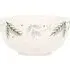 Festive Stone Floristry Bowl - White